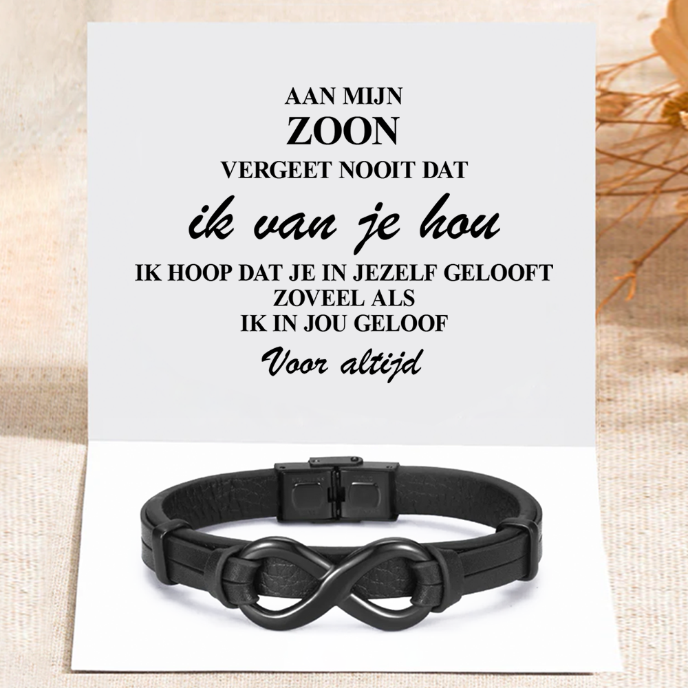 Aan mijn Zoon - vergeet nooit dat ik in jou geloof