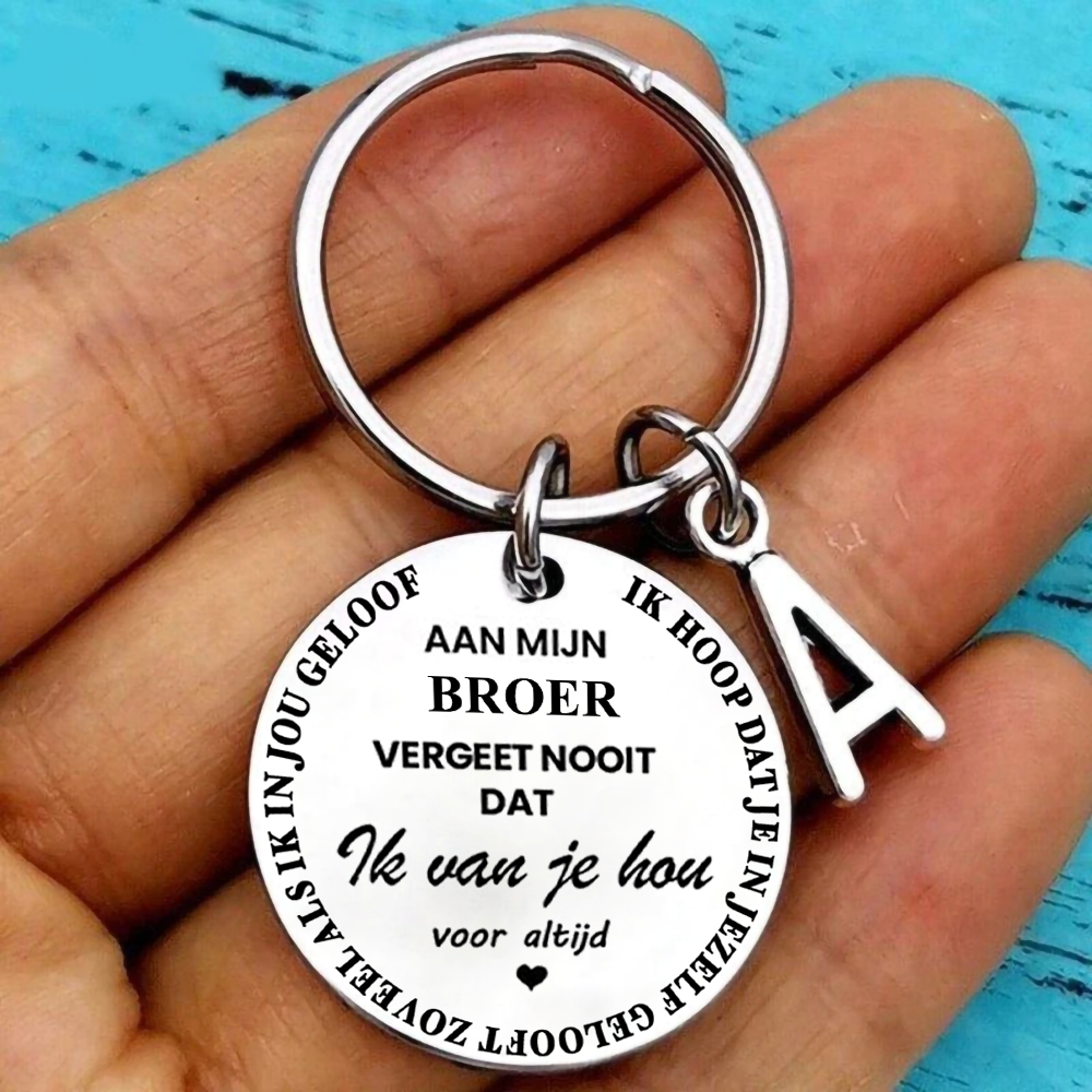 Aan mijn zus of broer - Familie sleutelhanger