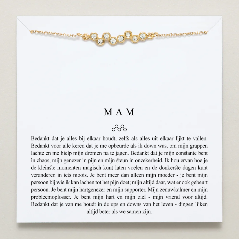 Aan Mijn Mam - Bedankt Dat Je Alles Bij Elkaar Houdt