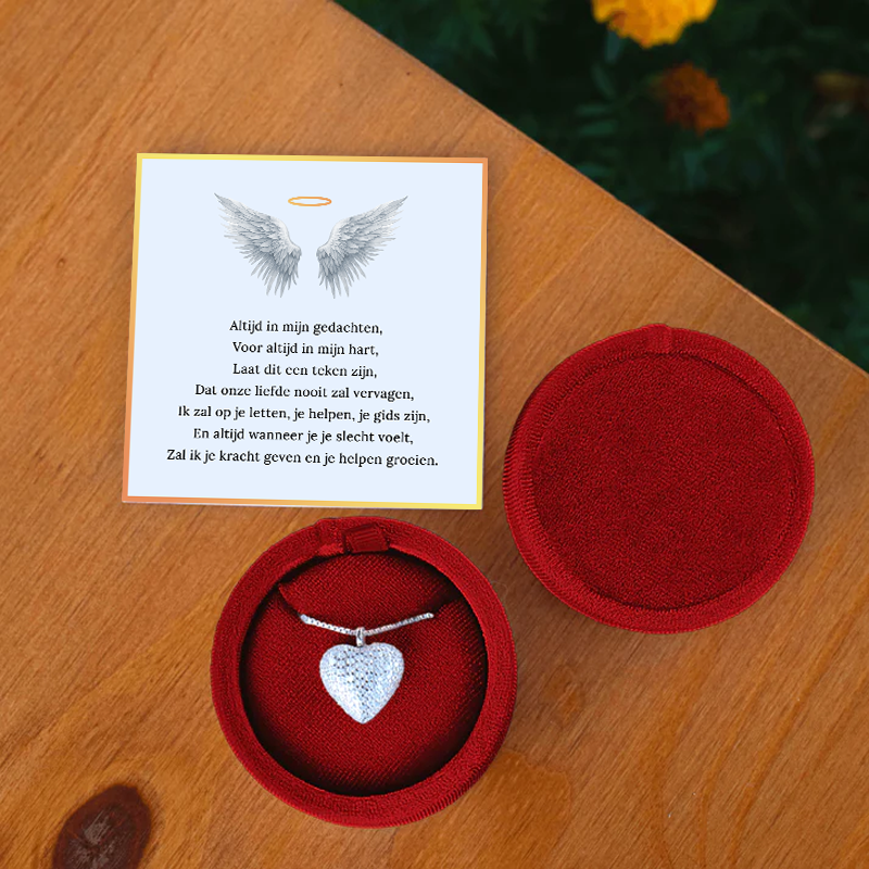 Voor Altijd In Mijn Hart - Gedenk Ketting