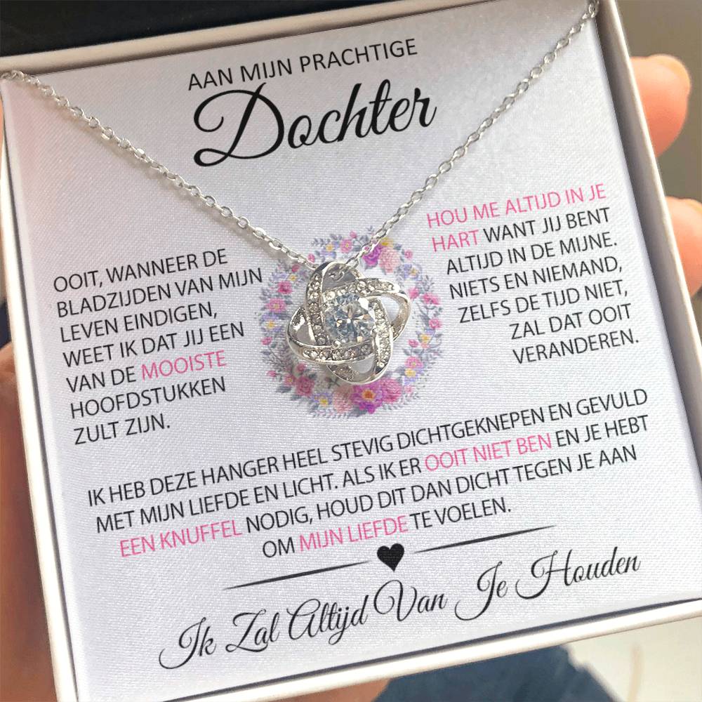 Aan mijn Dochter - Bloemknoopketting