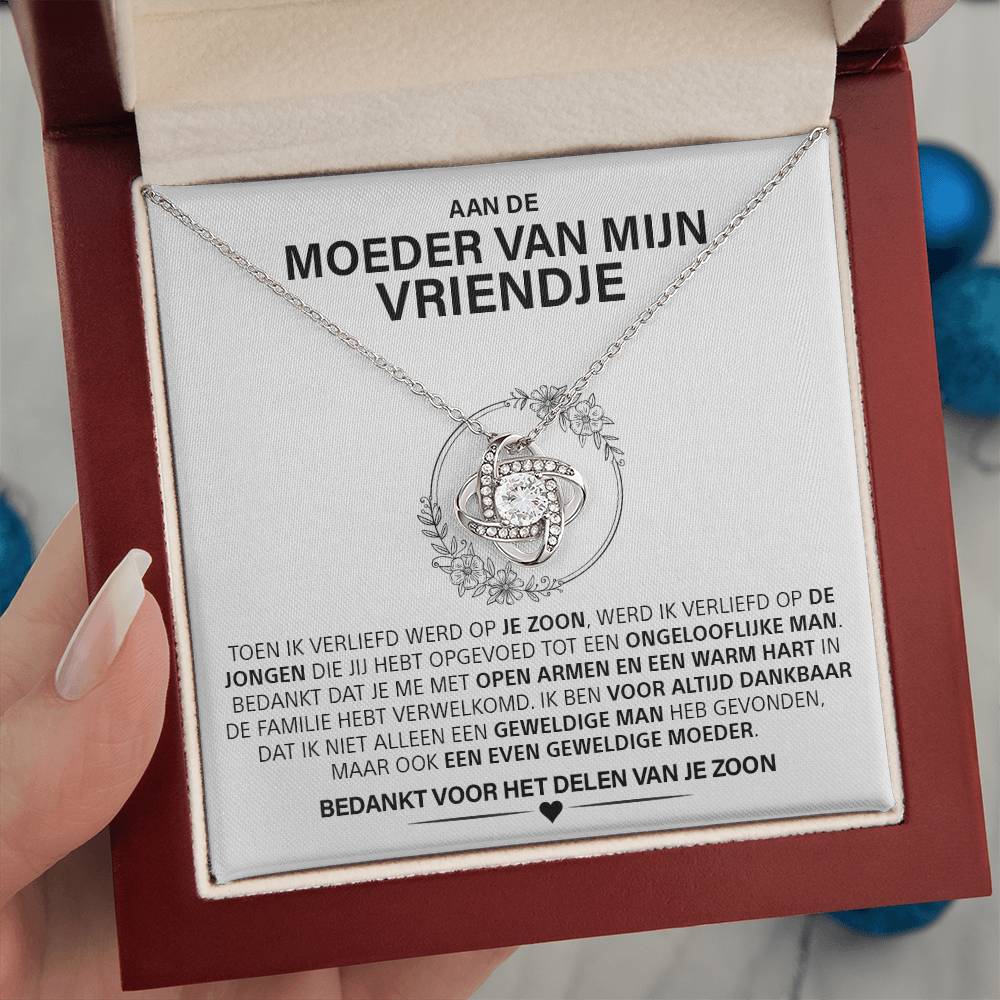 Aan de moeder van mijn vriend - Voor altijd dankbaar