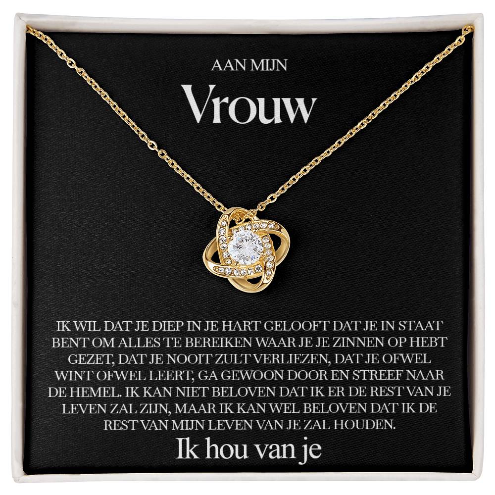 Aan mijn Vrouw - Liefdesknoopketting