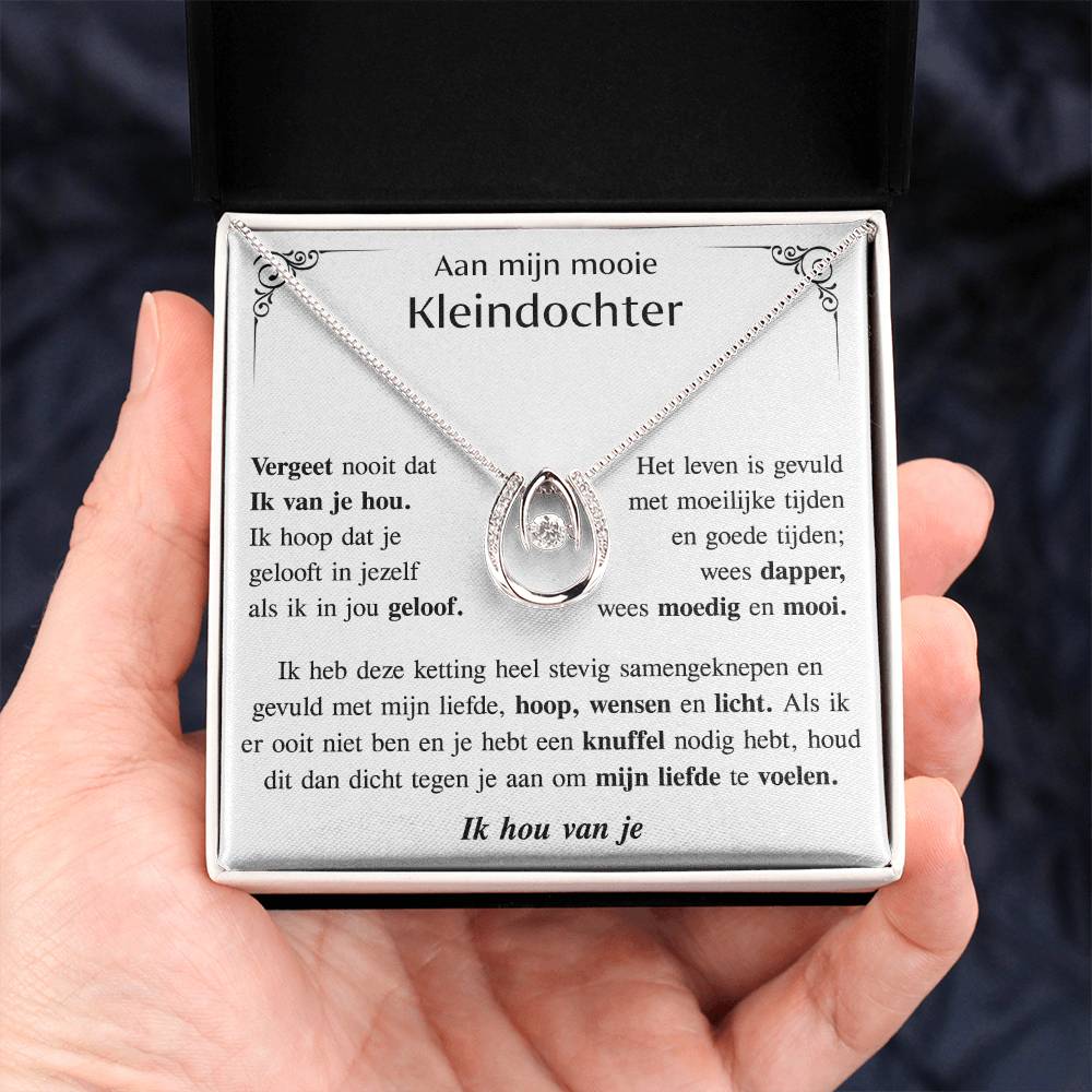 Aan mijn prachtige kleindochter - Hoefijzerketting