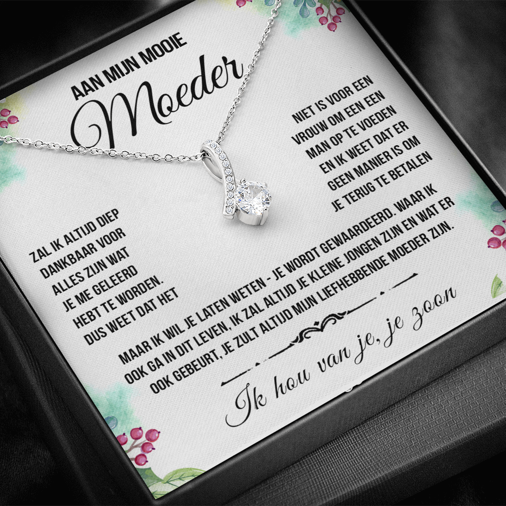 Aan mijn speciale Moeder - Hangerketting