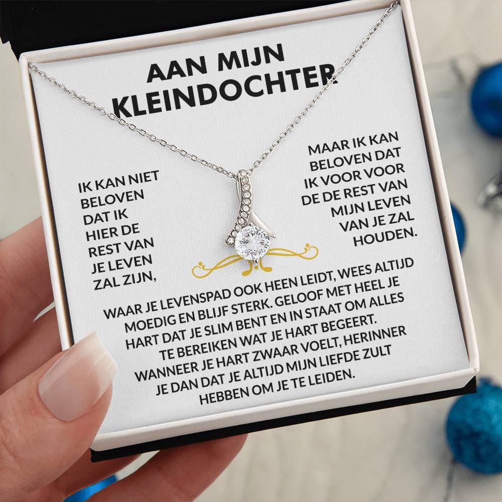 Aan mijn kleindochter - Liefdeshanger ketting