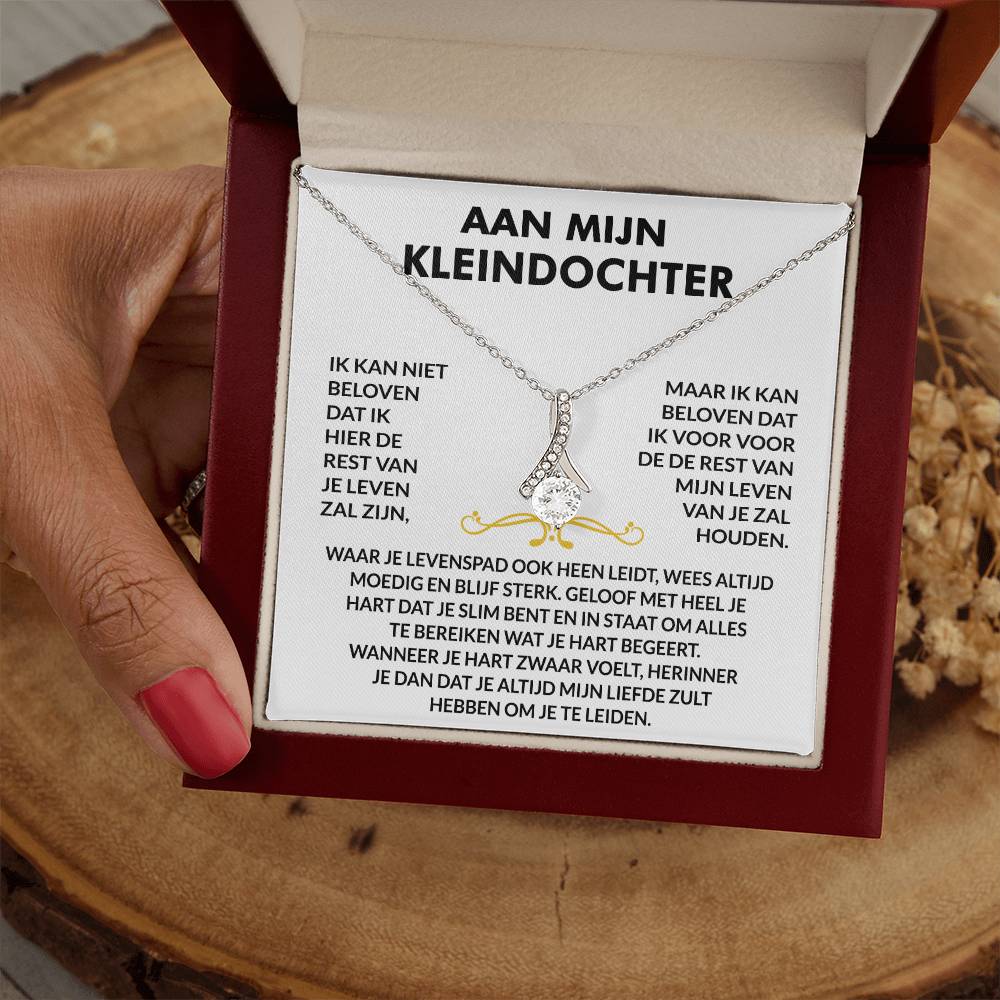 Aan mijn kleindochter - Liefdeshanger ketting