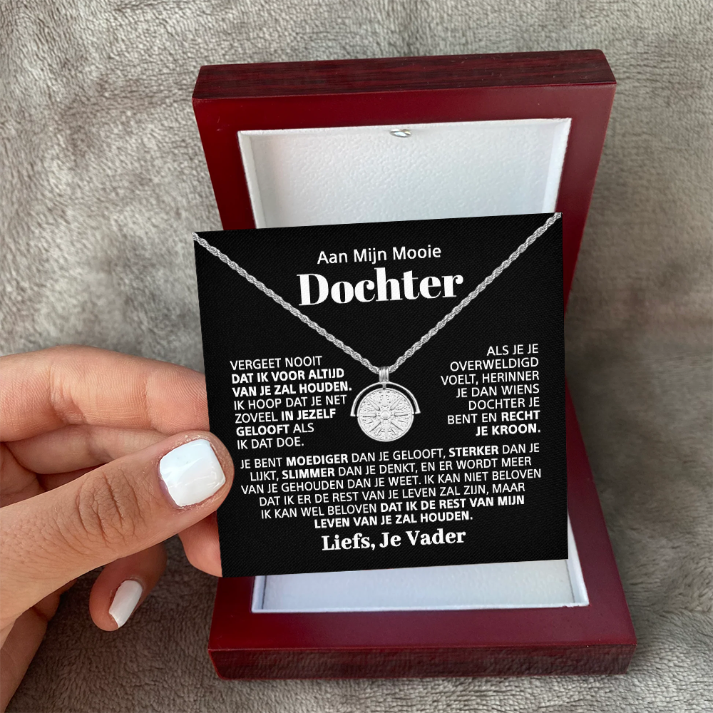 Aan mijn Dochter - Zonneschijn en kracht ketting
