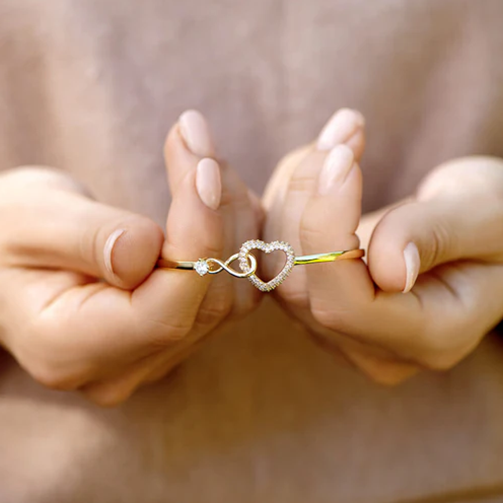 Aan mijn Dochter - Infinity gouden armband