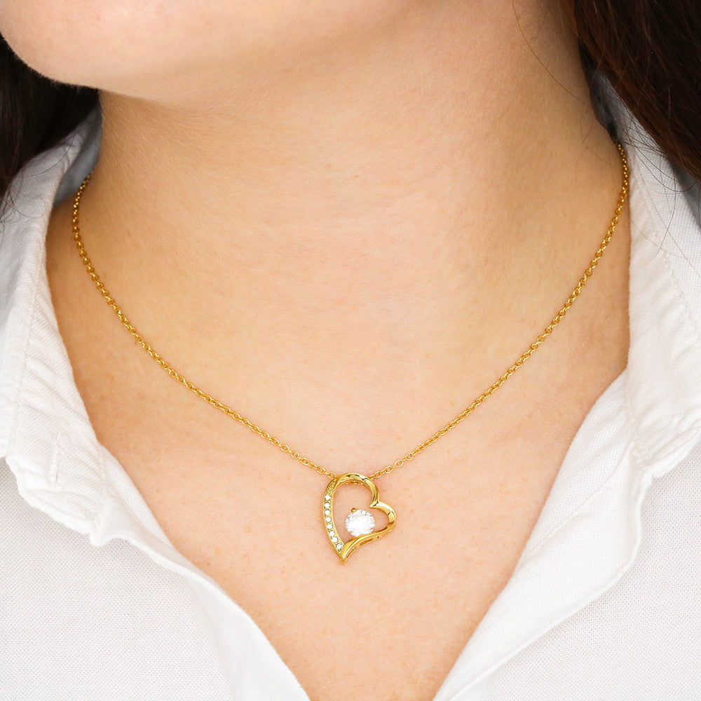 Excuses cadeau voor haar - Hart ketting
