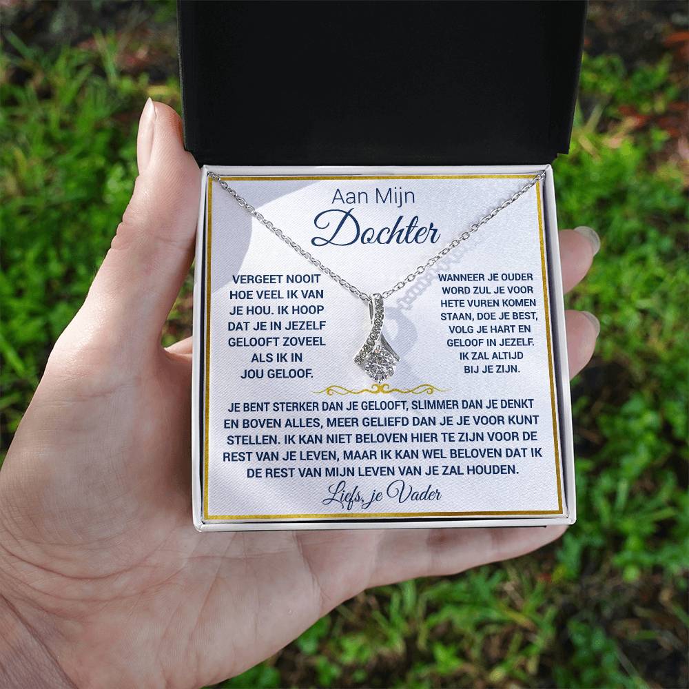 Aan mijn dochter - verleidelijke schoonheid ketting