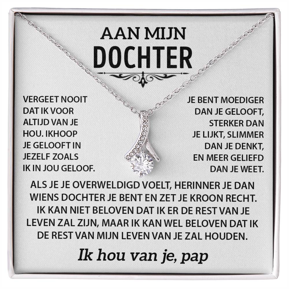 Aan mijn dochter - Liefdeshanger ketting