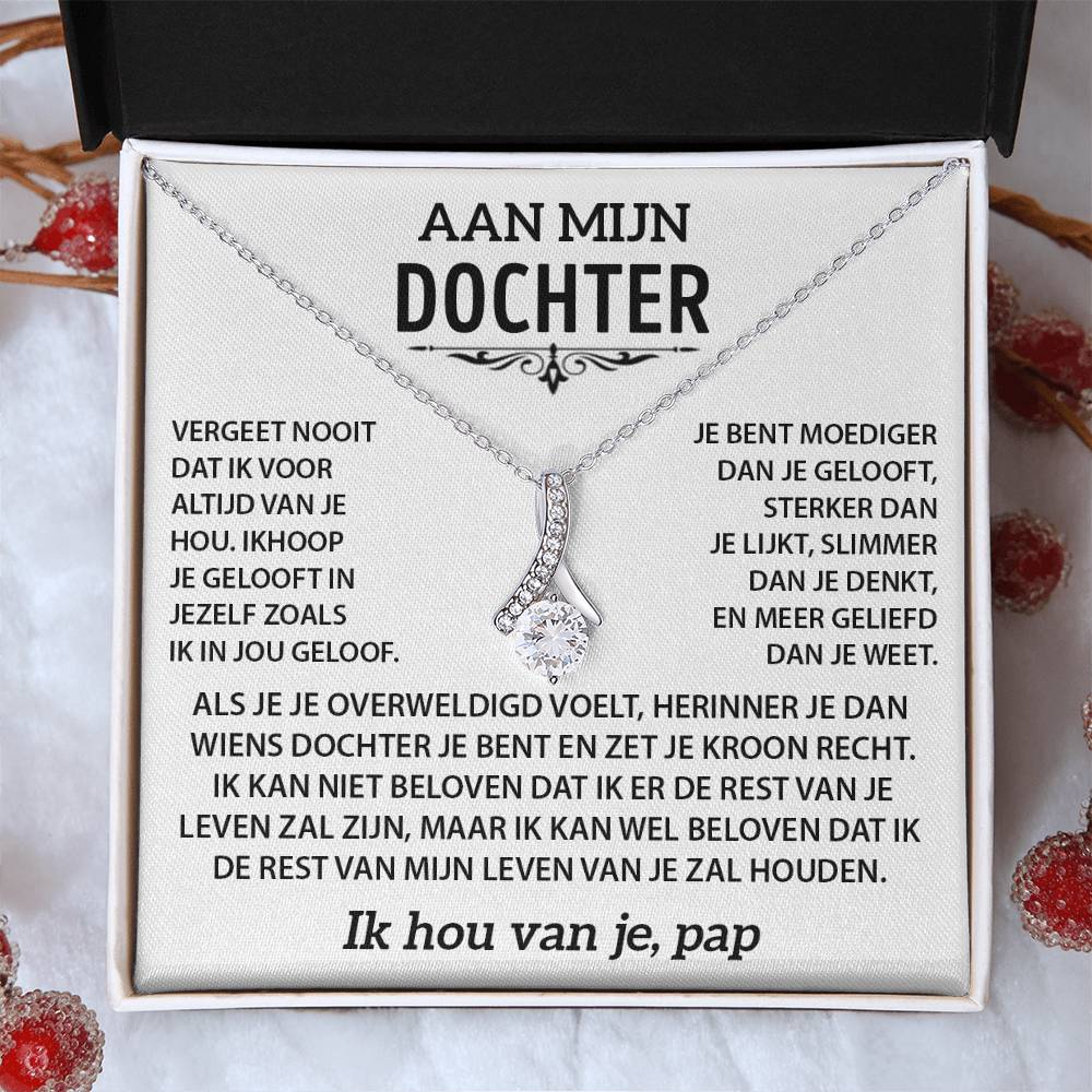 Aan mijn dochter - Liefdeshanger ketting