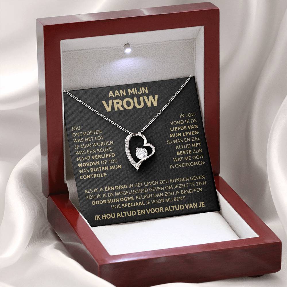 Aam mijn Vrouw - Hart ketting