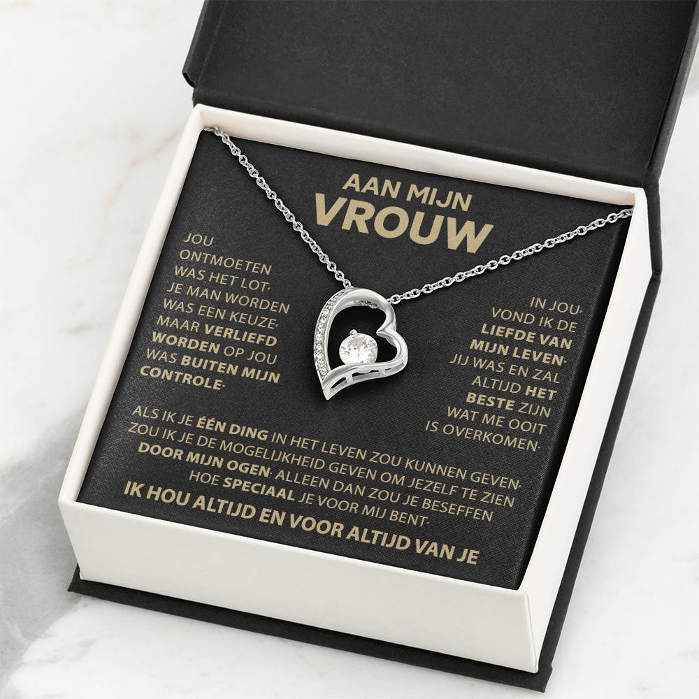 Aam mijn Vrouw - Hart ketting