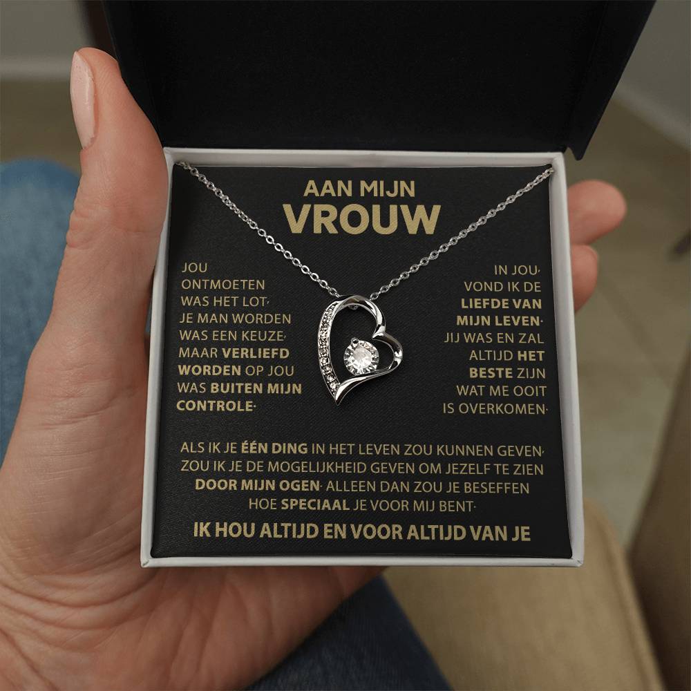 Aam mijn Vrouw - Hart ketting