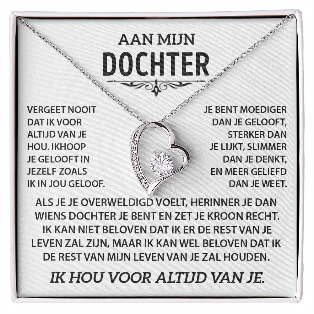 Aam mijn Dochter - Hart ketting