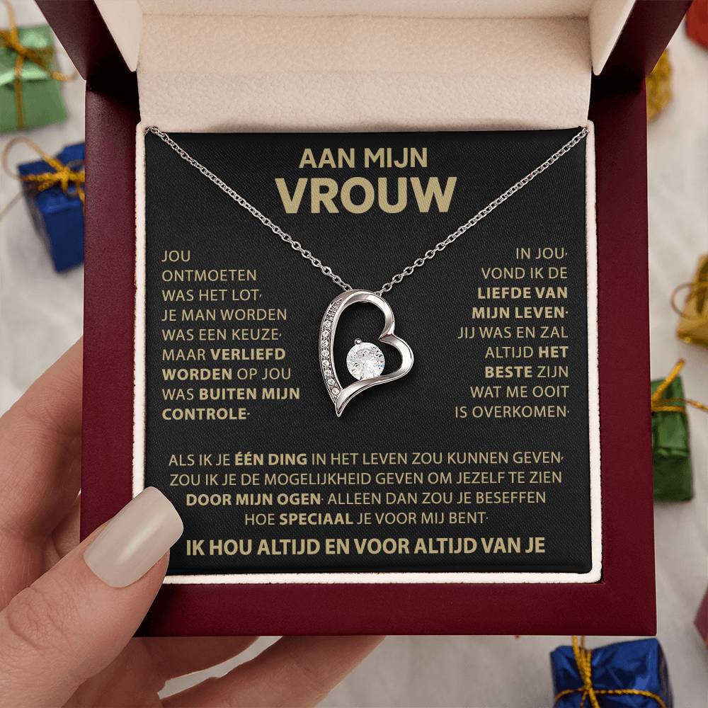 Aam mijn Vrouw - Hart ketting