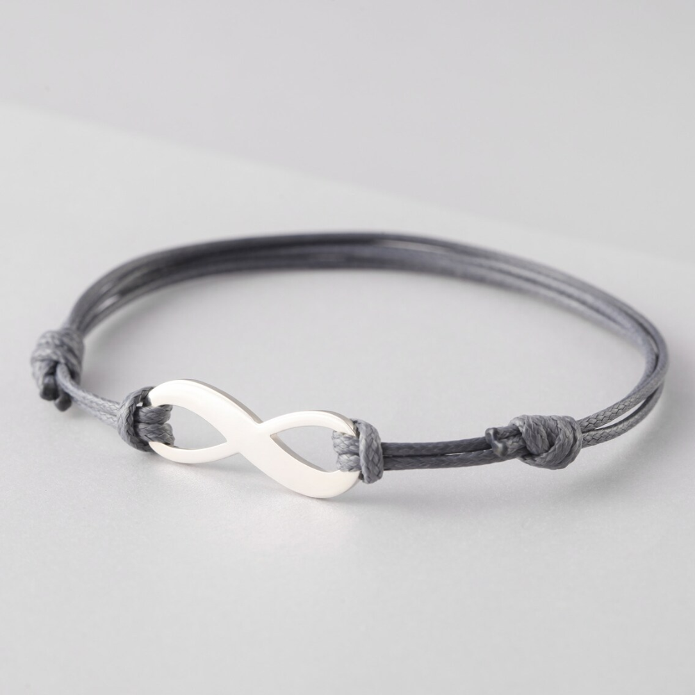 Infinity armband - Aan mijn Zoon of Dochter - Roségoud