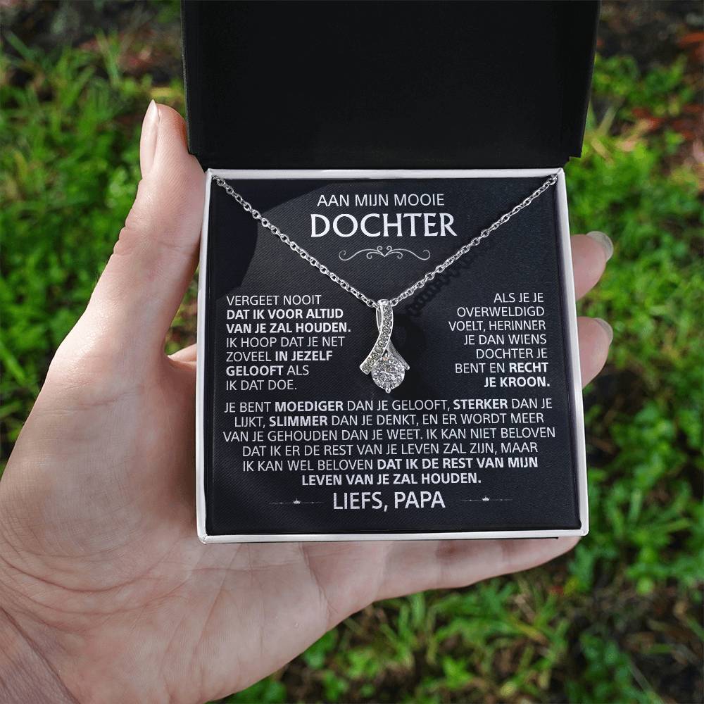 Aan Mijn Mooie Dochter - Liefdeshangerketting