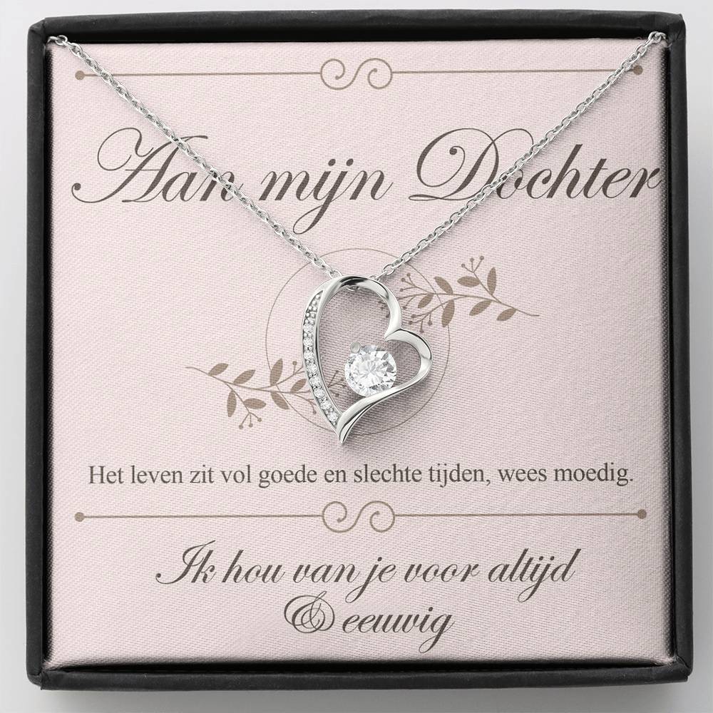 Aan mijn Dochter – hartketting